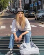 Tassen & Zakken 4DO Impact AWARE ™ gerecycled katoenen shopper 145gsm voor bedrukking &amp; borduring