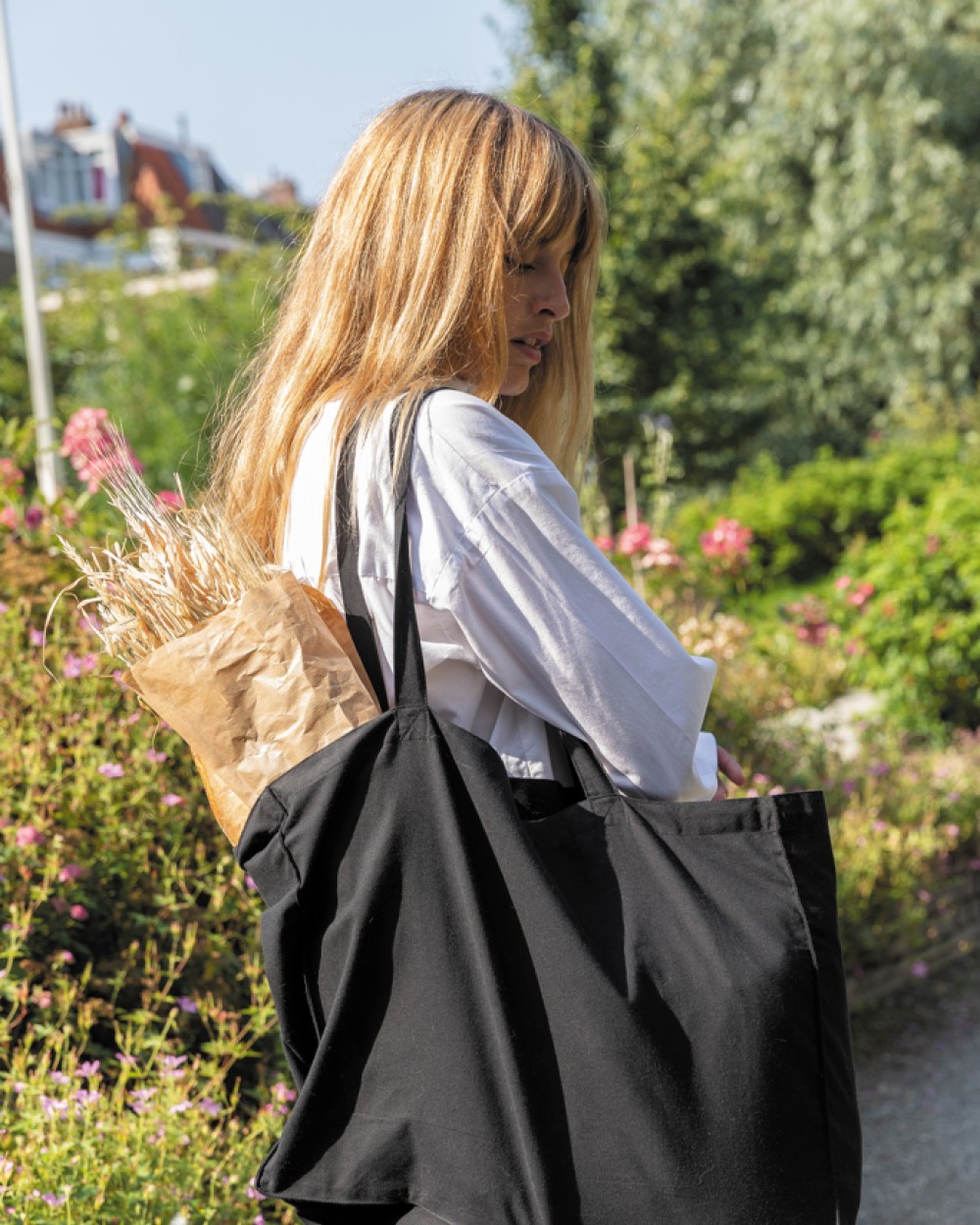 4DO Impact AWARE™ recycelte Baumwoll-Shopper 145gr Taschen personalisierbar