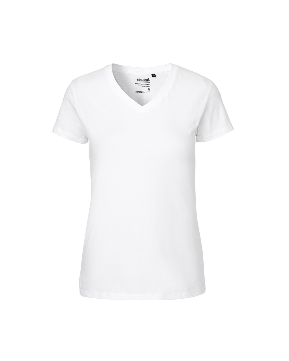 NEUTRAL LADIES V-NECK T-SHIRT T-Shirts personalisierbar
