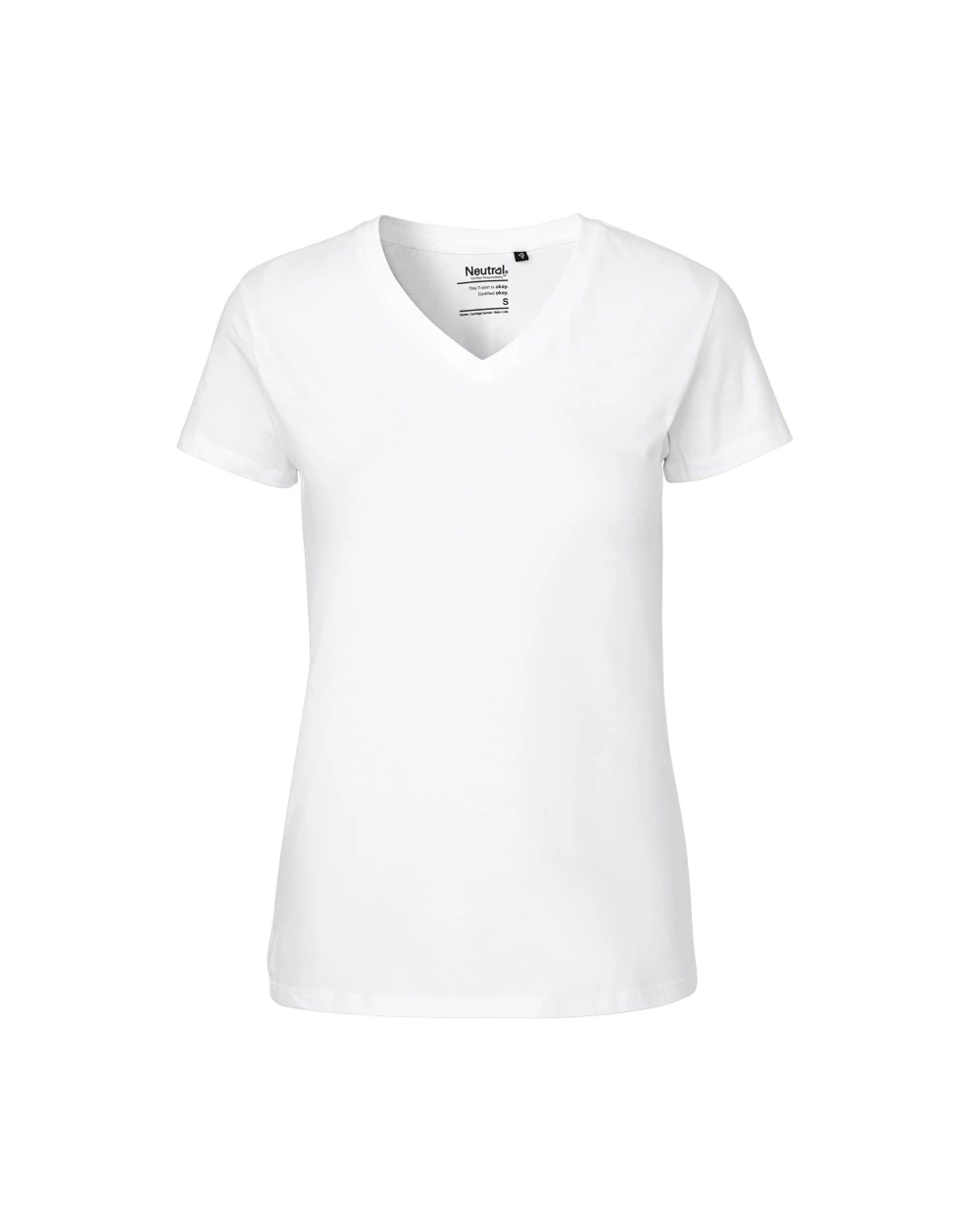 T-shirts NEUTRAL LADIES V-NECK T-SHIRT voor bedrukking &amp; borduring