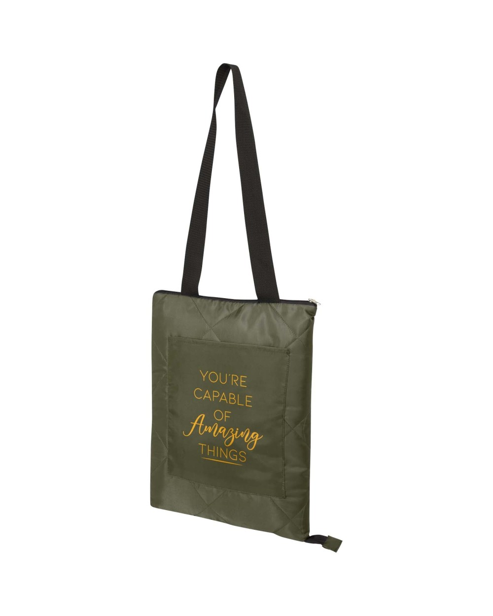 Fleecedekens 4DO Clary picknickdeken van gerecycled GRS-polyester voor bedrukking &amp; borduring