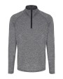 T-Shirts personnalisable TRIDRI Men´s Long Sleeve Performance ¼ Zip