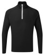 TRIDRI Men´s Long Sleeve Performance ¼ Zip T-Shirts personalisierbar