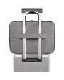 Tassen & Zakken 4DO Libra 14” 2-in-1 GRS gerecycleerde laptophoes 3L voor bedrukking &amp; borduring