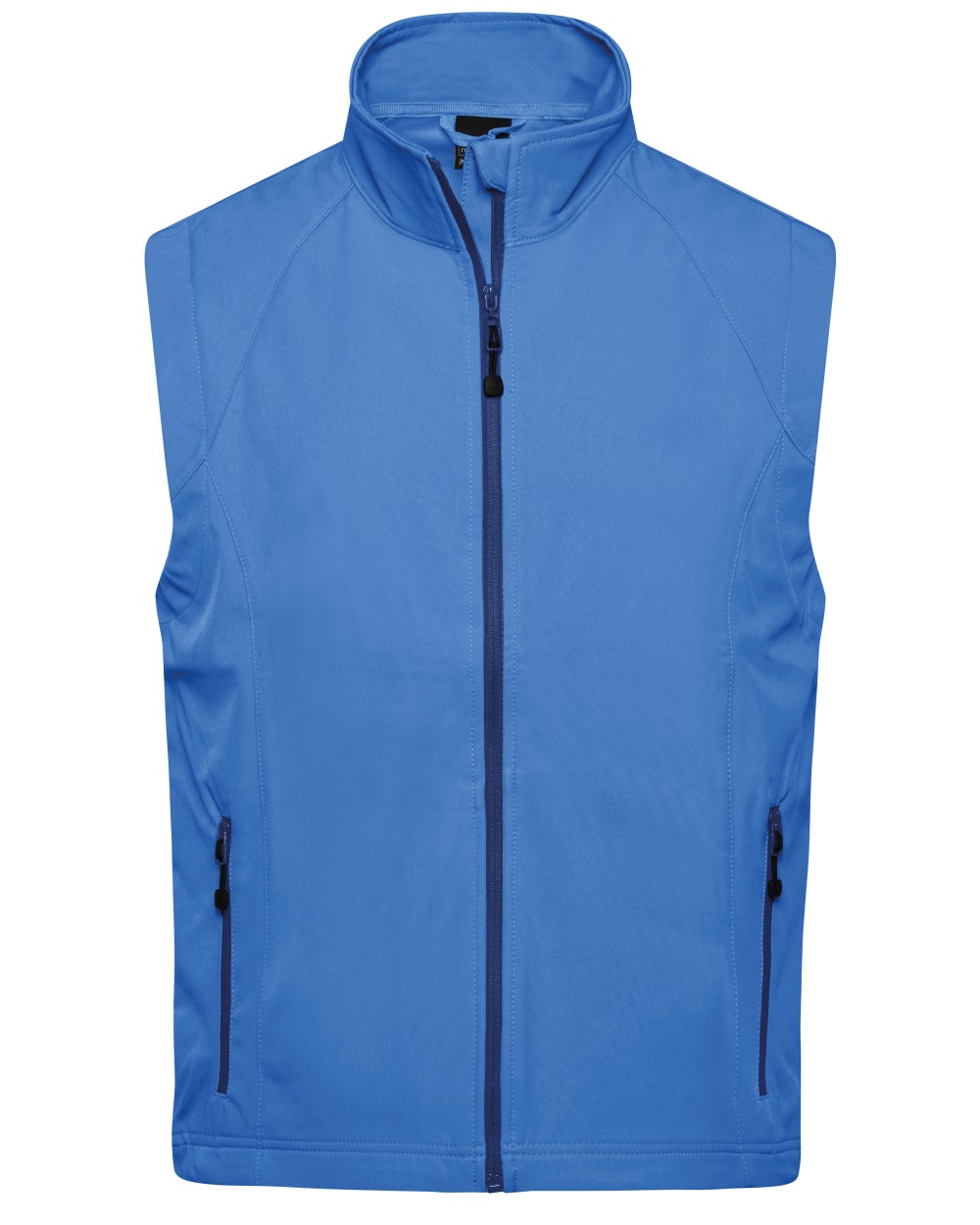 Softshells JAMES & NICHOLSON Men`s Softshell Vest voor bedrukking &amp; borduring