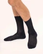KARIBAN 4 x 2 Fil d'Écosse Herrensocken aus Baumwollripp Zubehör personalisierbar