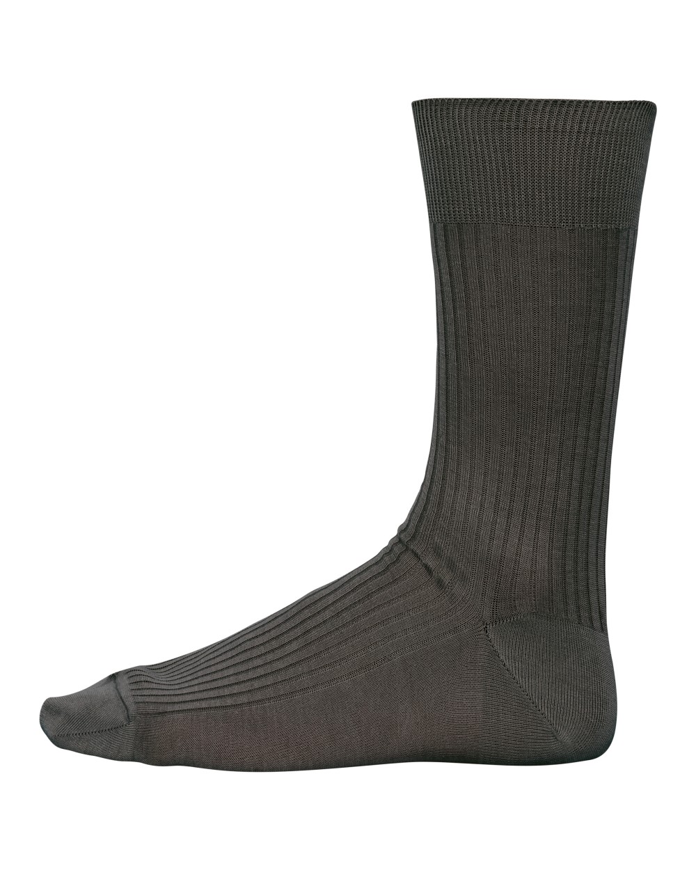 Accessoires personnalisable KARIBAN Chaussettes coton rib 4x2 fil d'Écosse homme