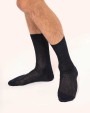 Accessoires personnalisable KARIBAN Chaussettes coton rib 4x2 fil d'Écosse homme