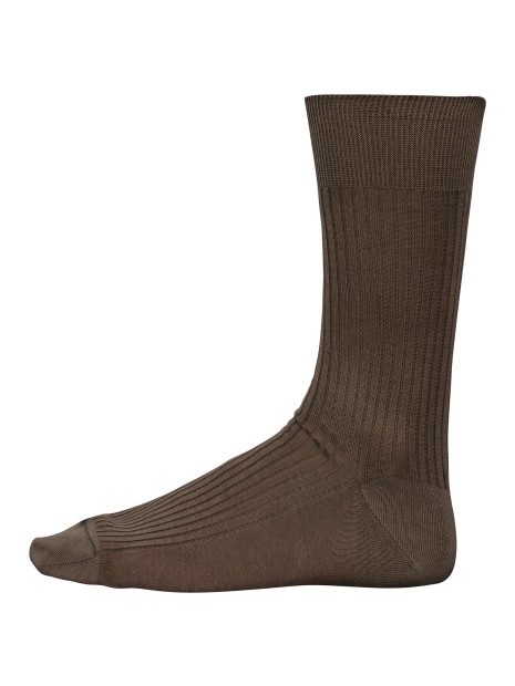 KARIBAN Chaussettes coton rib 4x2 fil d'Écosse homme /api/colors/b1e9730e-2307-4dc6-a97e-0dcccdb1ecfa personnalisable
