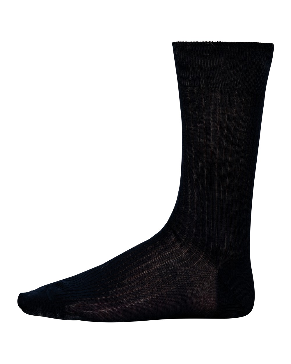 Accessoires personnalisable KARIBAN Chaussettes coton rib 4x2 fil d'Écosse homme