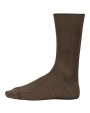 Accessoires personnalisable KARIBAN Chaussettes coton rib 4x2 fil d'Écosse homme