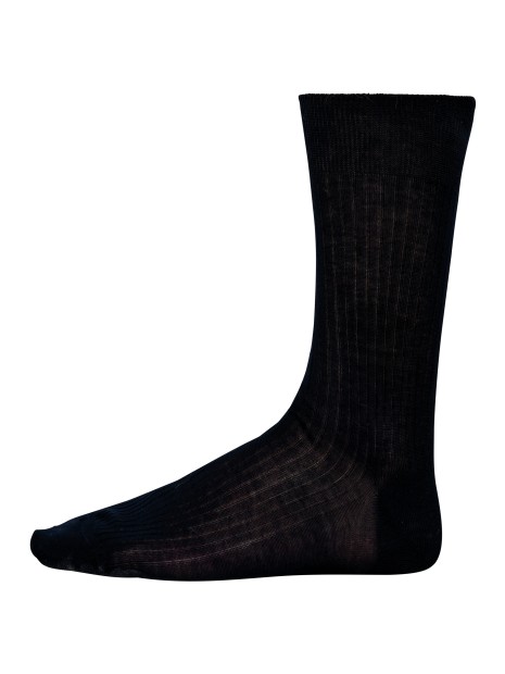 KARIBAN Chaussettes coton rib 4x2 fil d'Écosse homme /api/colors/b68891a9-1d28-4f7a-8deb-775c45027afd personnalisable