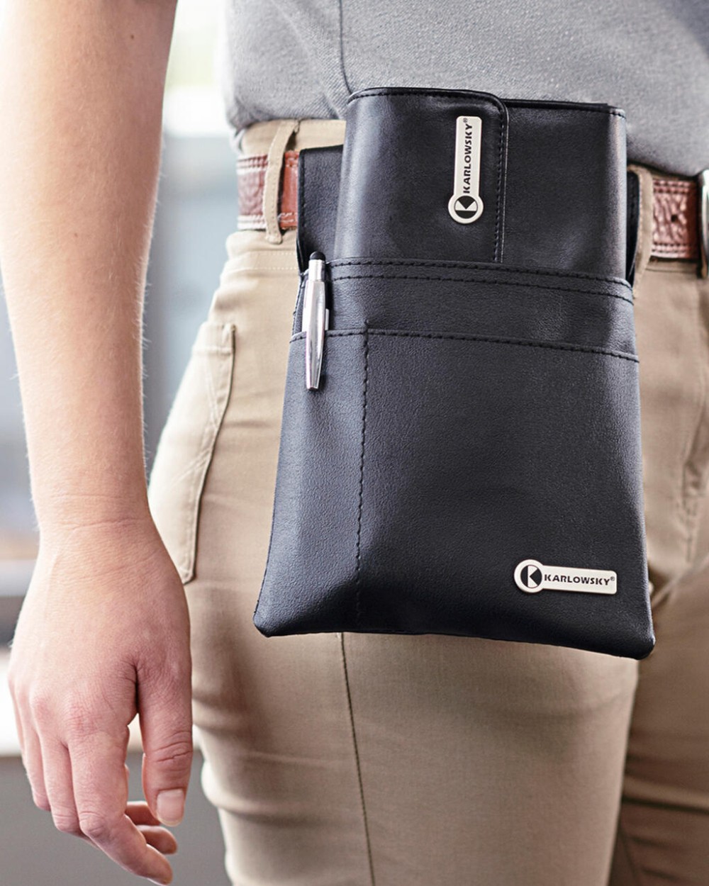 Accessoires personnalisable KARLOWSKY Waiter's Holster with Belt Pull-Through