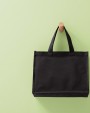 Tassen & Zakken NUTSHELL Recycled premium canvas stand-up shopper voor bedrukking &amp; borduring