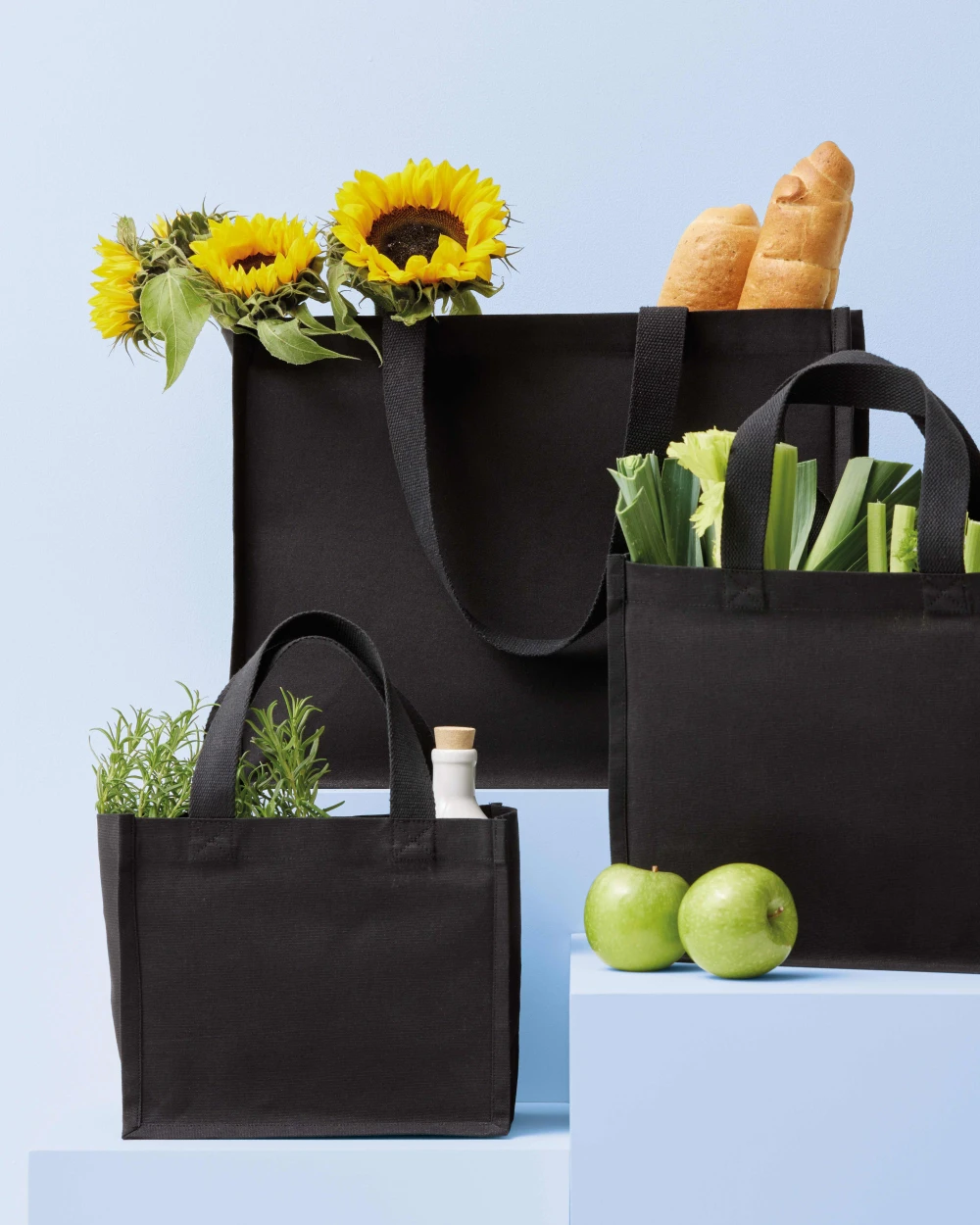Sacs & Bagagerie personnalisable NUTSHELL Cabas de bonne tenue en toile recyclée haut de gamme