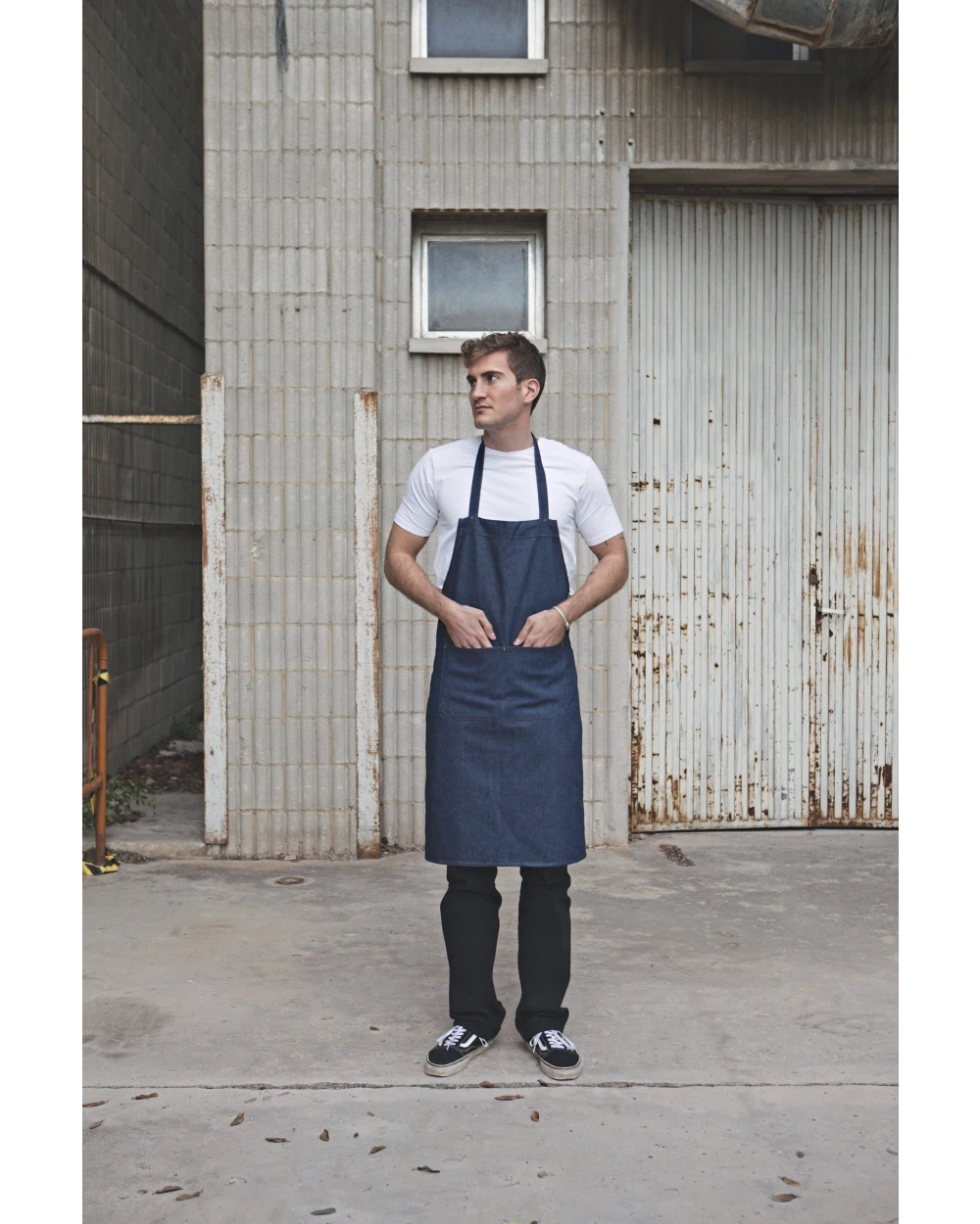Schorten LINK KITCHENWEAR Jeans Hobby Apron voor bedrukking &amp; borduring