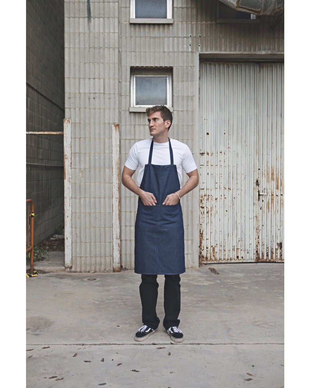 Schorten LINK KITCHENWEAR Jeans Hobby Apron voor bedrukking &amp; borduring