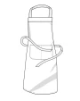LINK KITCHENWEAR Jeans Hobby Apron Schürzen personalisierbar