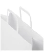 Sacs & Bagagerie personnalisable 4DO Sac en papier Kraft 80-90 g/m² avec poignées plates, 32 x 12 x 40 cm