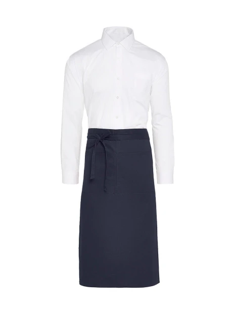 SG CLOTHING ROME - Medium Length Bistro Apron with Pocket /api/colors/b68891a9-1d28-4f7a-8deb-775c45027afd personnalisable