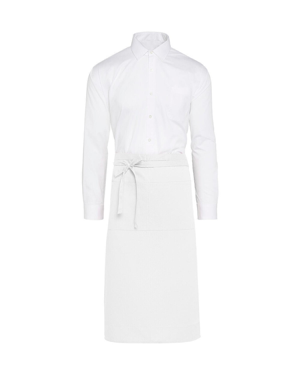 Schorten SG CLOTHING ROME - Medium length Bistro Apron with Pocket  voor bedrukking &amp; borduring