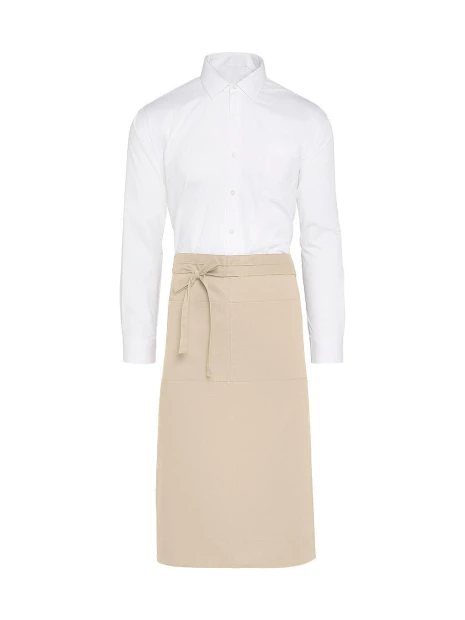 SG CLOTHING ROME - Medium Length Bistro Apron with Pocket /api/colors/8531ca74-2d1a-473c-b4bd-4e4dd32fd4d9 personnalisable