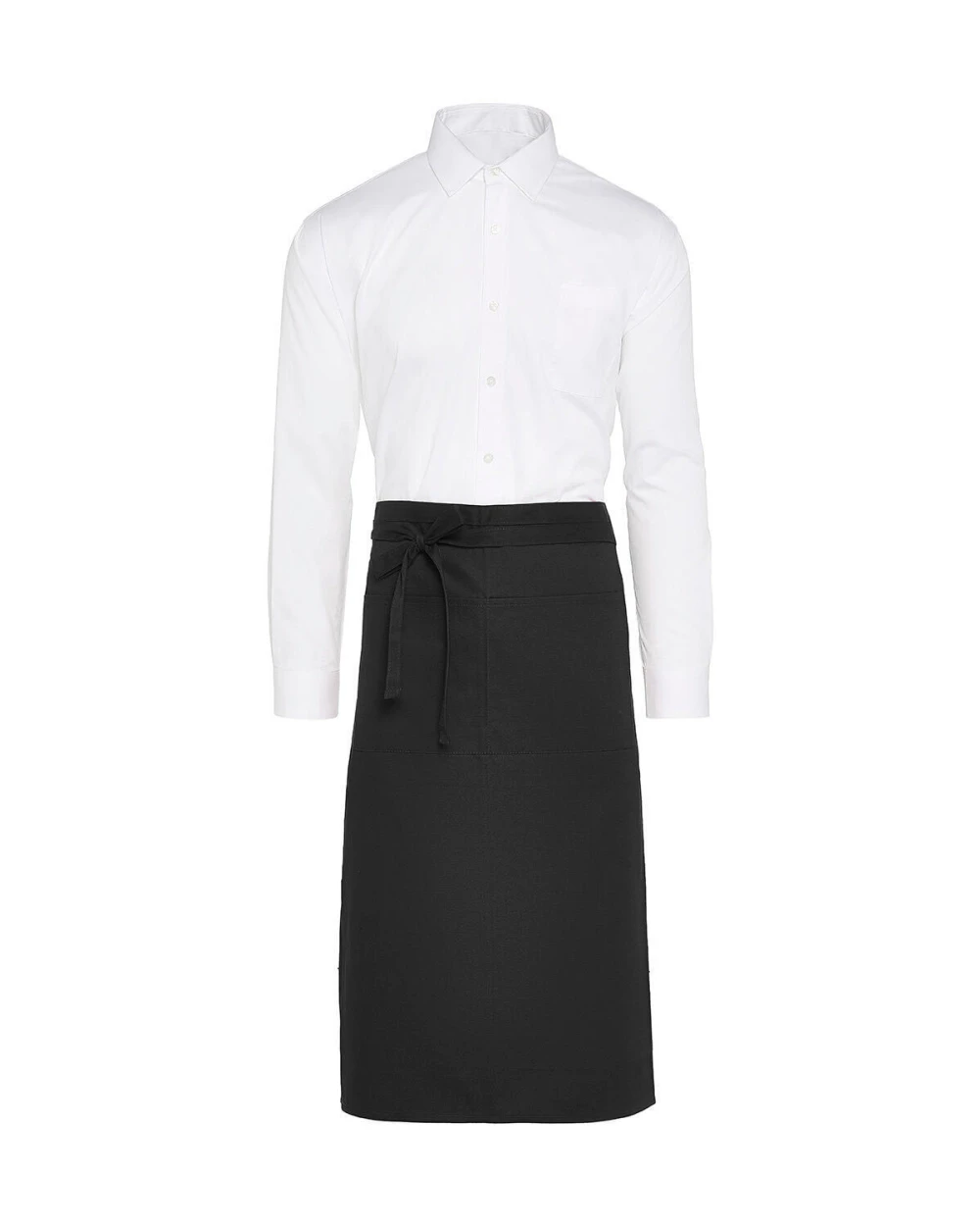 Schorten SG CLOTHING ROME - Medium length Bistro Apron with Pocket  voor bedrukking &amp; borduring