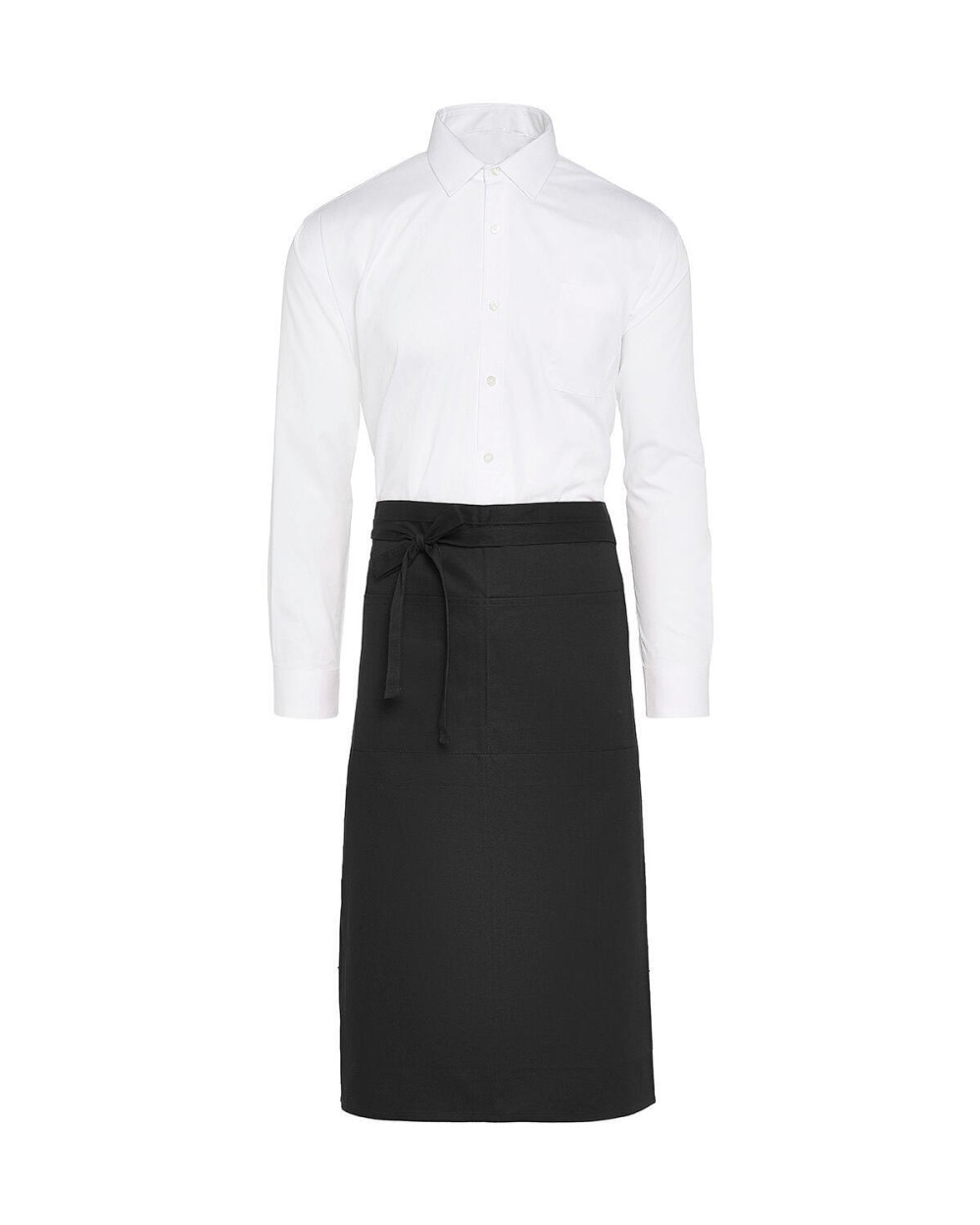 Schorten SG CLOTHING ROME - Medium length Bistro Apron with Pocket  voor bedrukking &amp; borduring
