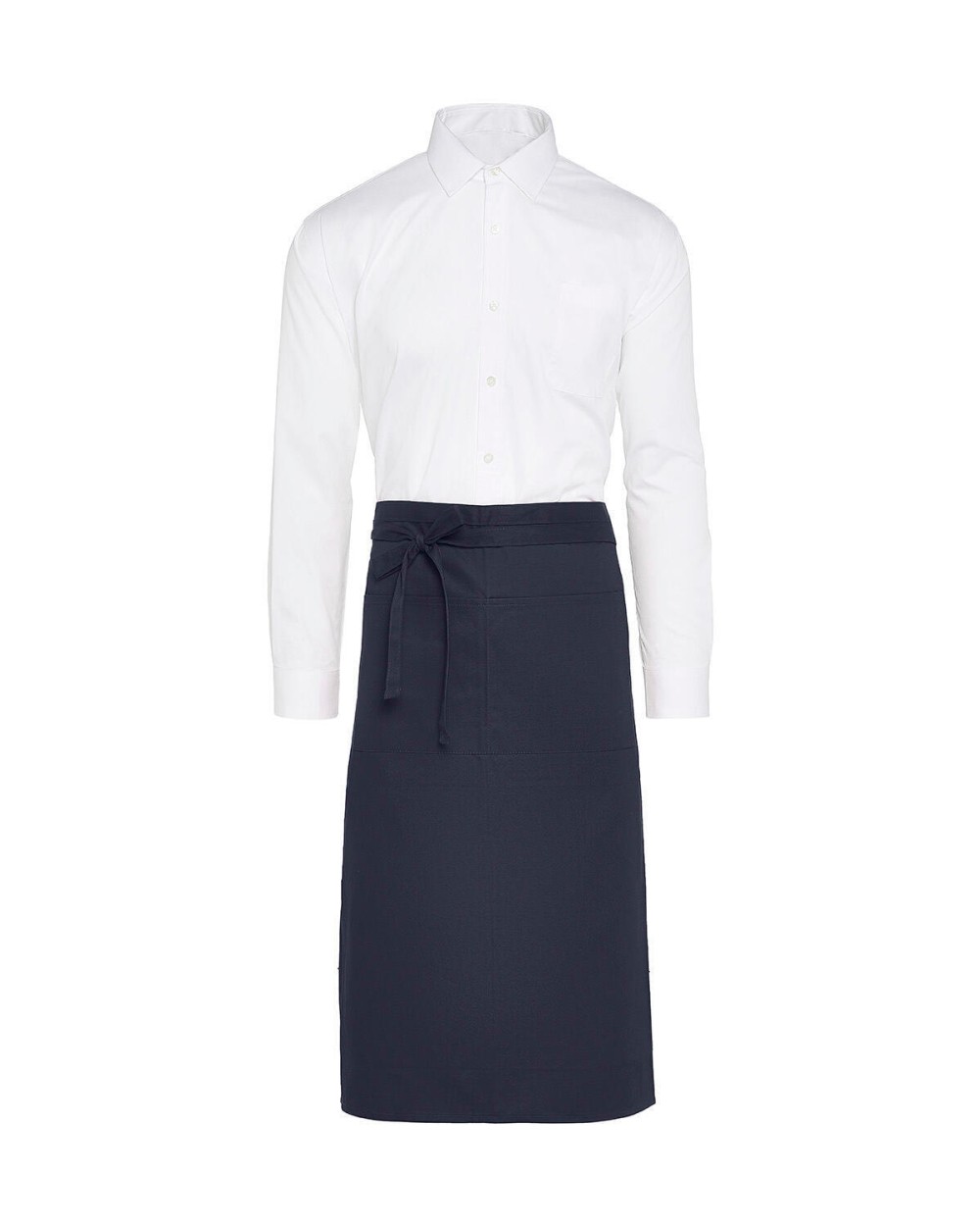 Schorten SG CLOTHING ROME - Medium length Bistro Apron with Pocket  voor bedrukking &amp; borduring