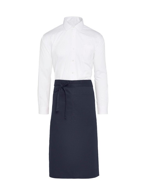 SG CLOTHING ROME - Medium Length Bistro Apron with Pocket /api/colors/b68891a9-1d28-4f7a-8deb-775c45027afd personnalisable