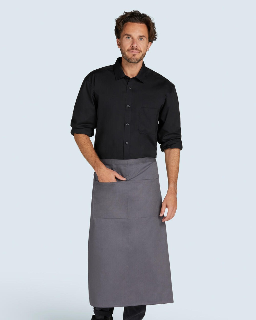 Tabliers personnalisable  ROME - Medium Length Bistro Apron with Pocket
