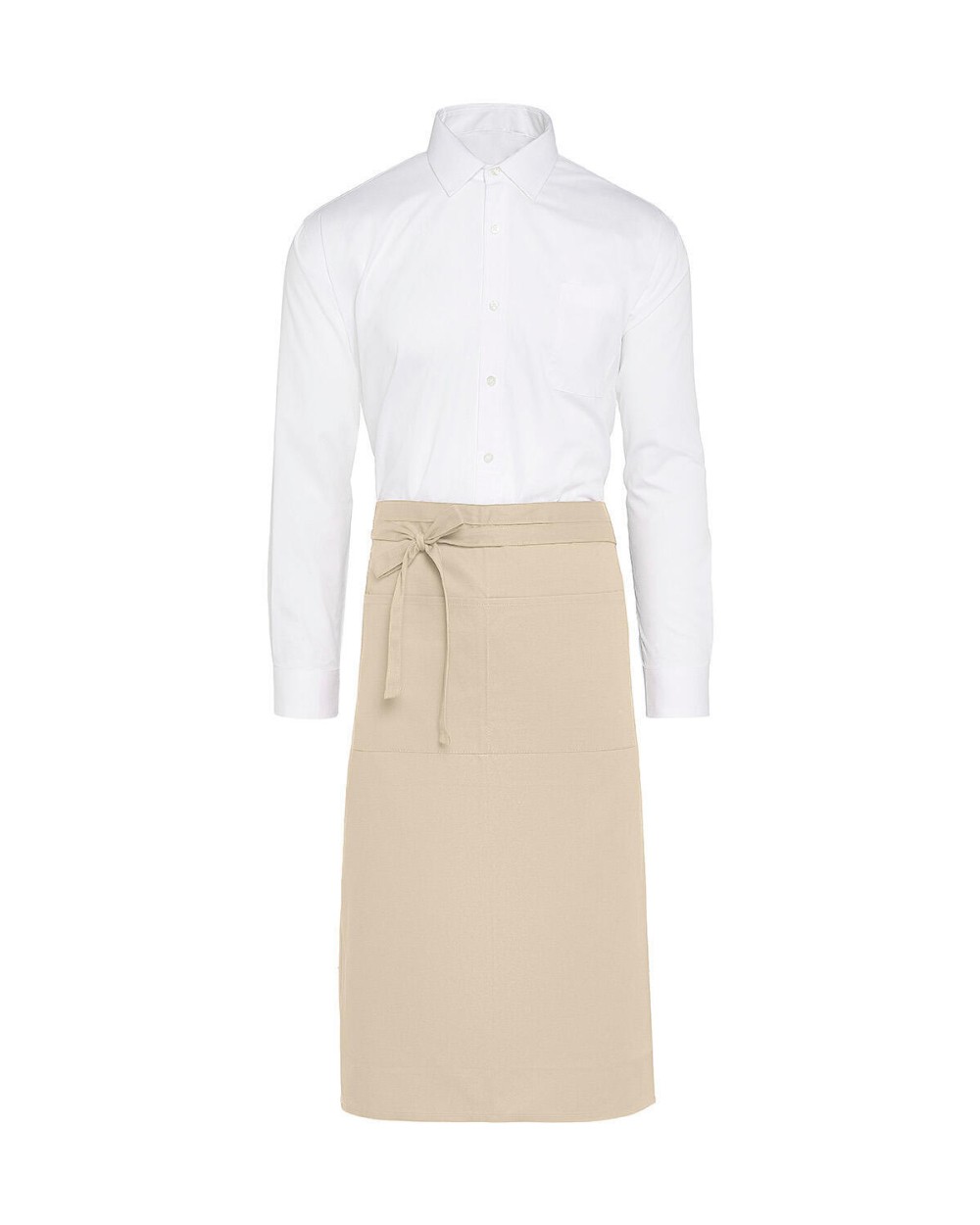 Schorten SG CLOTHING ROME - Medium length Bistro Apron with Pocket  voor bedrukking &amp; borduring