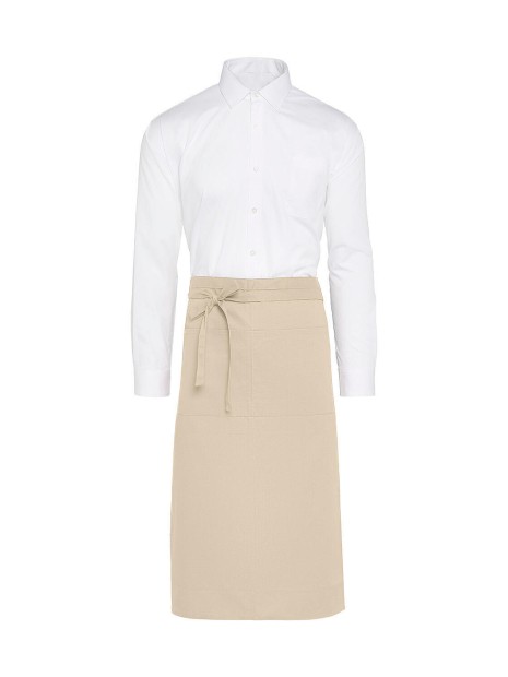 SG CLOTHING ROME - Medium Length Bistro Apron with Pocket /api/colors/8531ca74-2d1a-473c-b4bd-4e4dd32fd4d9 personnalisable