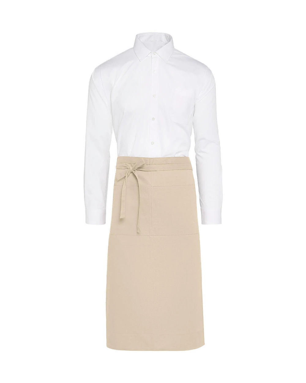 Schorten SG CLOTHING ROME - Medium length Bistro Apron with Pocket  voor bedrukking &amp; borduring