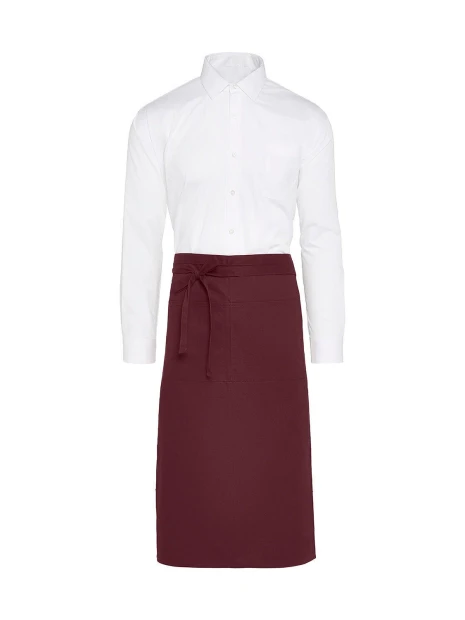 SG CLOTHING ROME - Medium Length Bistro Apron with Pocket /api/colors/86185b65-5340-41c9-bb92-4d29c8ef7554 personnalisable