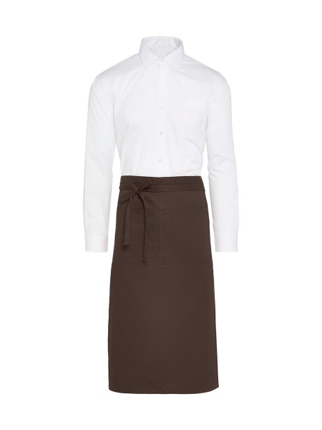 SG CLOTHING ROME - Medium Length Bistro Apron with Pocket /api/colors/951cb8b6-18b8-4f27-8f99-2d223c8b4856 personnalisable