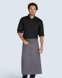 SG CLOTHING ROME - Medium Length Bistro Apron with Pocket Schürzen personalisierbar