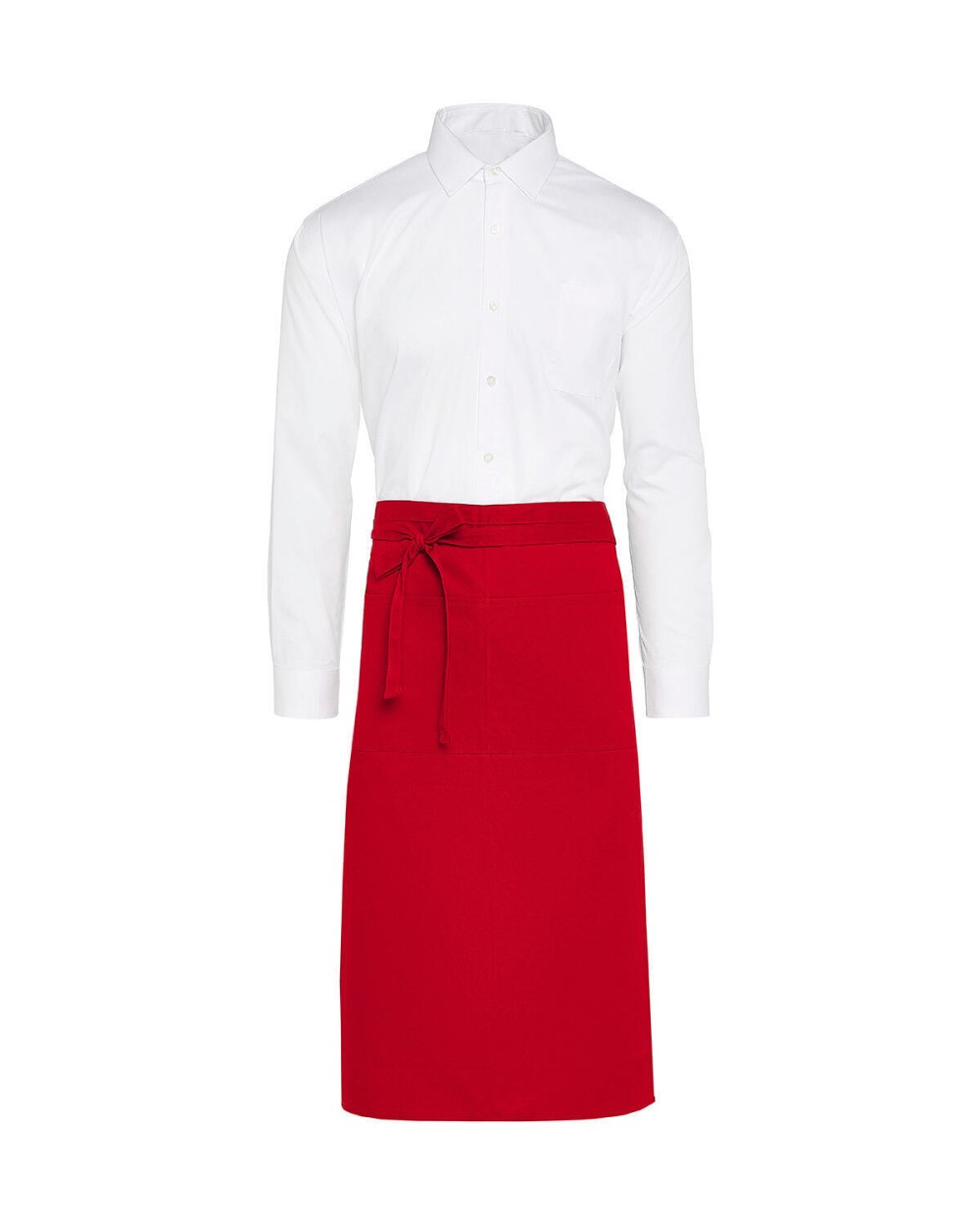 Schorten SG CLOTHING ROME - Medium length Bistro Apron with Pocket  voor bedrukking &amp; borduring