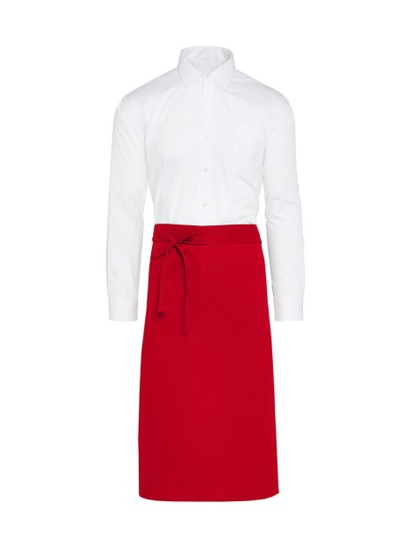 SG CLOTHING ROME - Medium Length Bistro Apron with Pocket /api/colors/c953313a-9c9d-493b-934e-ddcf8fada2ae personnalisable