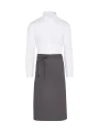 SG CLOTHING ROME - Medium Length Bistro Apron with Pocket /api/colors/f07121ee-2ff0-449a-ab59-79be9a11aa30 personnalisable