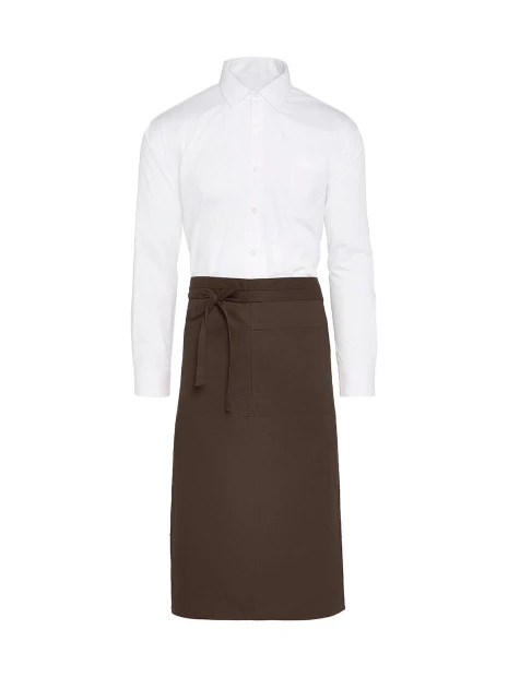SG CLOTHING ROME - Medium Length Bistro Apron with Pocket /api/colors/951cb8b6-18b8-4f27-8f99-2d223c8b4856 personnalisable