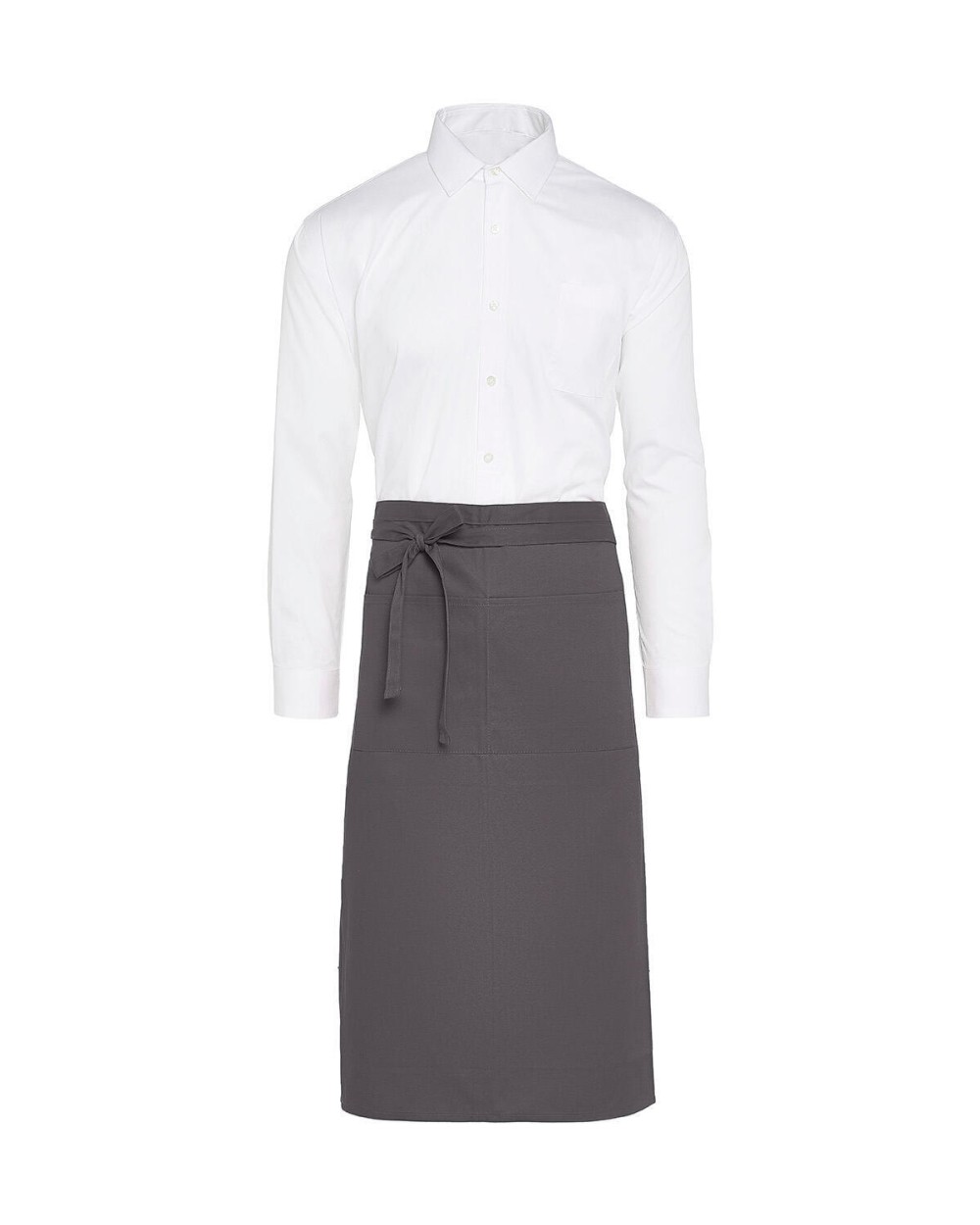 Schorten SG CLOTHING ROME - Medium length Bistro Apron with Pocket  voor bedrukking &amp; borduring