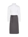 SG CLOTHING ROME - Medium Length Bistro Apron with Pocket /api/colors/f07121ee-2ff0-449a-ab59-79be9a11aa30 personnalisable