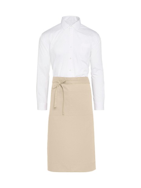 SG CLOTHING ROME - Medium Length Bistro Apron with Pocket /api/colors/8531ca74-2d1a-473c-b4bd-4e4dd32fd4d9 personnalisable