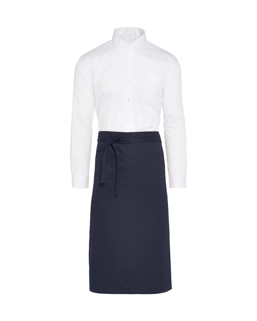 Schorten SG CLOTHING ROME - Medium length Bistro Apron with Pocket  voor bedrukking &amp; borduring