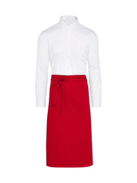 SG CLOTHING ROME - Medium Length Bistro Apron with Pocket /api/colors/c953313a-9c9d-493b-934e-ddcf8fada2ae personnalisable