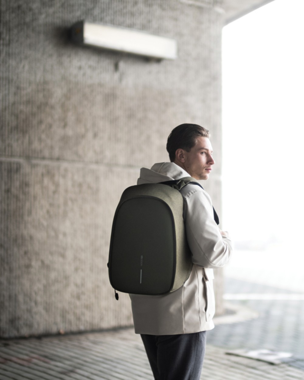 Tassen & Zakken 4DO Bobby Hero Small, anti-diefstal rugzak voor bedrukking &amp; borduring