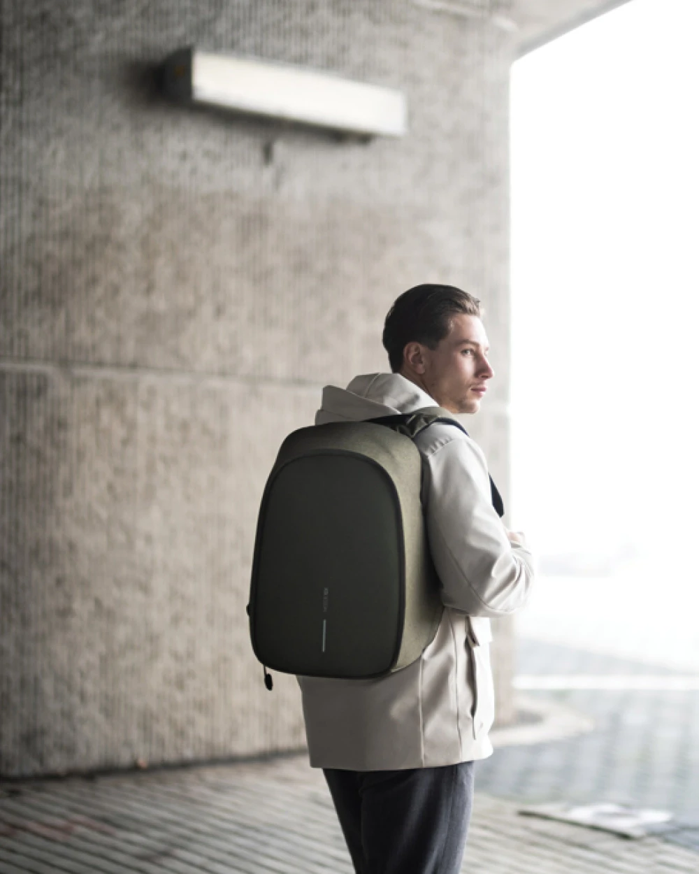 Tassen & Zakken 4DO Bobby Hero Small, anti-diefstal rugzak voor bedrukking &amp; borduring