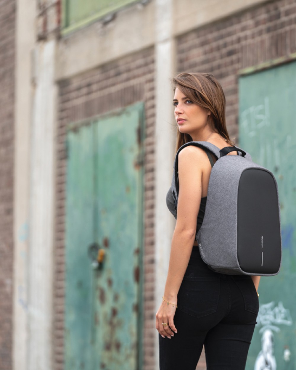 Tassen & Zakken 4DO Bobby Hero Small, anti-diefstal rugzak voor bedrukking &amp; borduring
