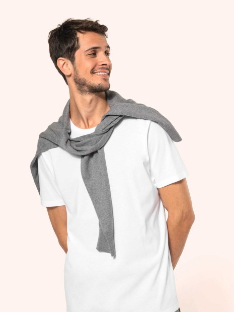 T-Shirts à personnaliser KARIBAN T-shirt Supima® col rond manches courtes homme 